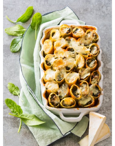 Cannelloni au Reblochon, Bœuf et Epinards